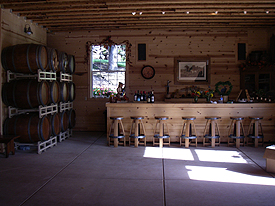 wine tasting and bar