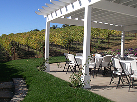 outdoor patio seating